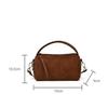 New Retro Pillow Bags Fashionable Niche Design Handbags High-quality Frosted Shoulder Bags Popular European American Casual Bags