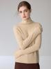Women's Cashmere Stripe Knit Sweater - Soft and Skin-Friendly Autumn/Winter Base Layer