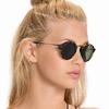 Fashion Round Metal Frame Mirror Sunglasses Women Men  Retro Brand Designer Sunglasses Trending UV400  Mujer