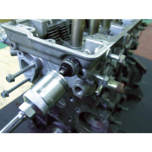 TONE 3SEN-27 Hexagonal Sensor Socket, 9.5mm (3/8") Drive, 27mm Width