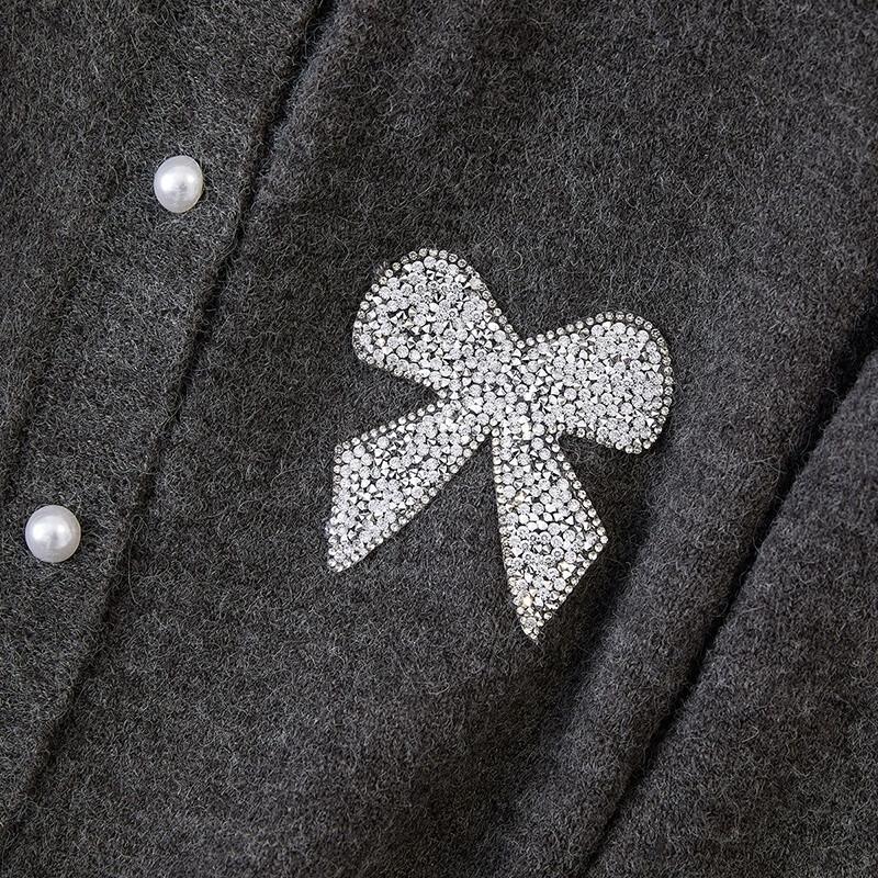 Women's Sweet Lace Patchwork Knit Cardigan