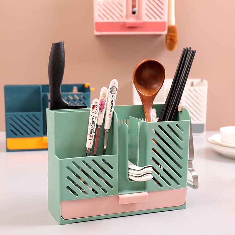 Multi-functional Chopsticks Case Kitchen Chopsticks Case Creative Shelf For The Drain Storage Tool Rack For The Chopstick Basket