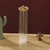 Rückfluss Räuchergefäß für Kegelräucherstäbchen Glas Räuchergefäß mit abnehmbarem Glas Aschefänger für Aromatherapie und Meditation
