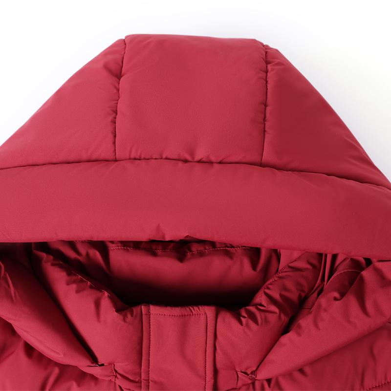 Middle Age Women's Winter Down Jackets Hooded Plus Size Thick Down Coats Woman Outerwears