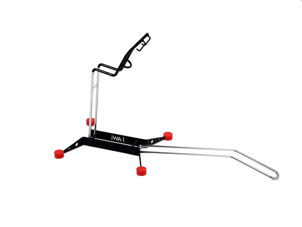 iWA Road Bike Stand, Display and Maintenance, Black, Compatible with Disc Brakes and Thru-Axles
