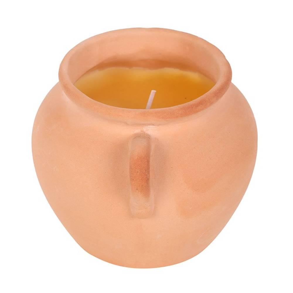 Something Different Terracotta Urn Candle