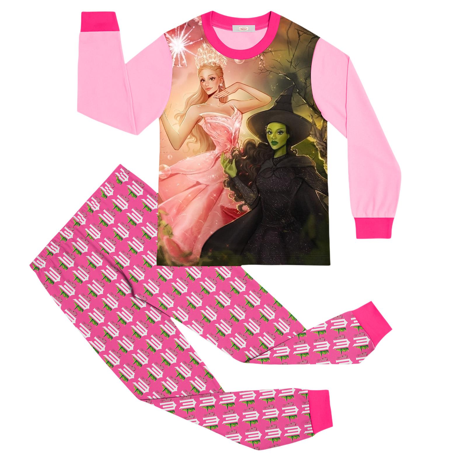 

Детский модный костюм юбка топ с круглым вырезом и длинными рукавами брюки 160 чёрный