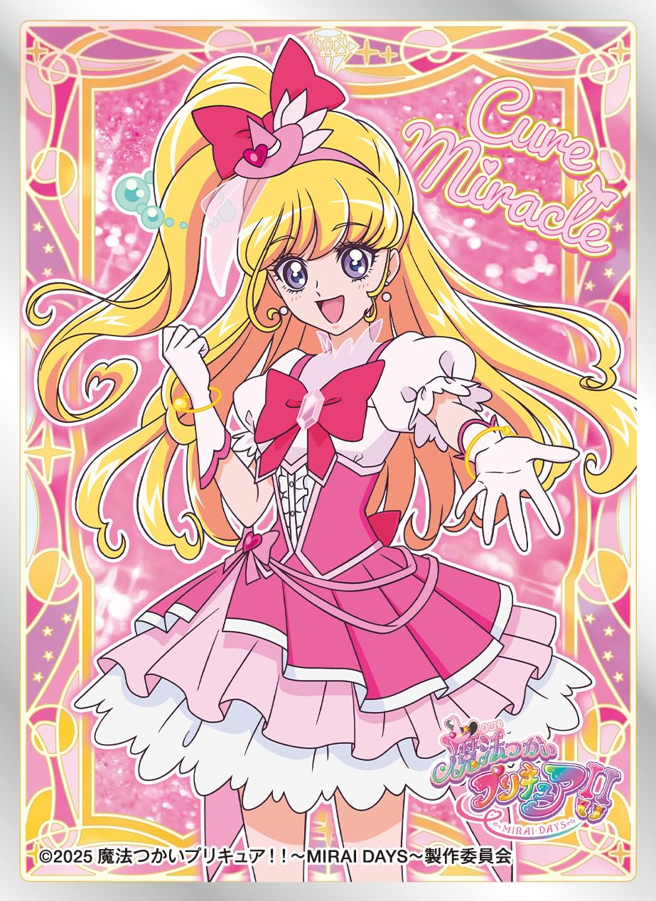 

Character Sleeve Maho Girls Cure Miracle Pack PreCure!! ~MIRAI DAYS~ [~MIRAI DAYS~] (EN-1463)