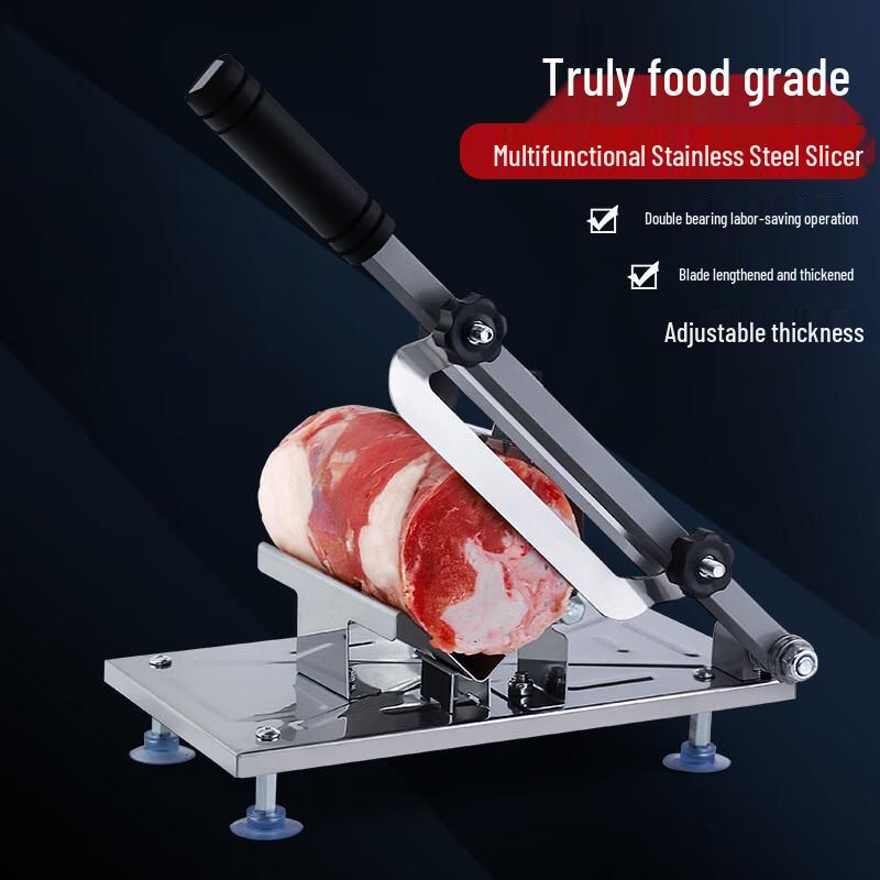 Baijie Household Stainless Steel Meat Slicer