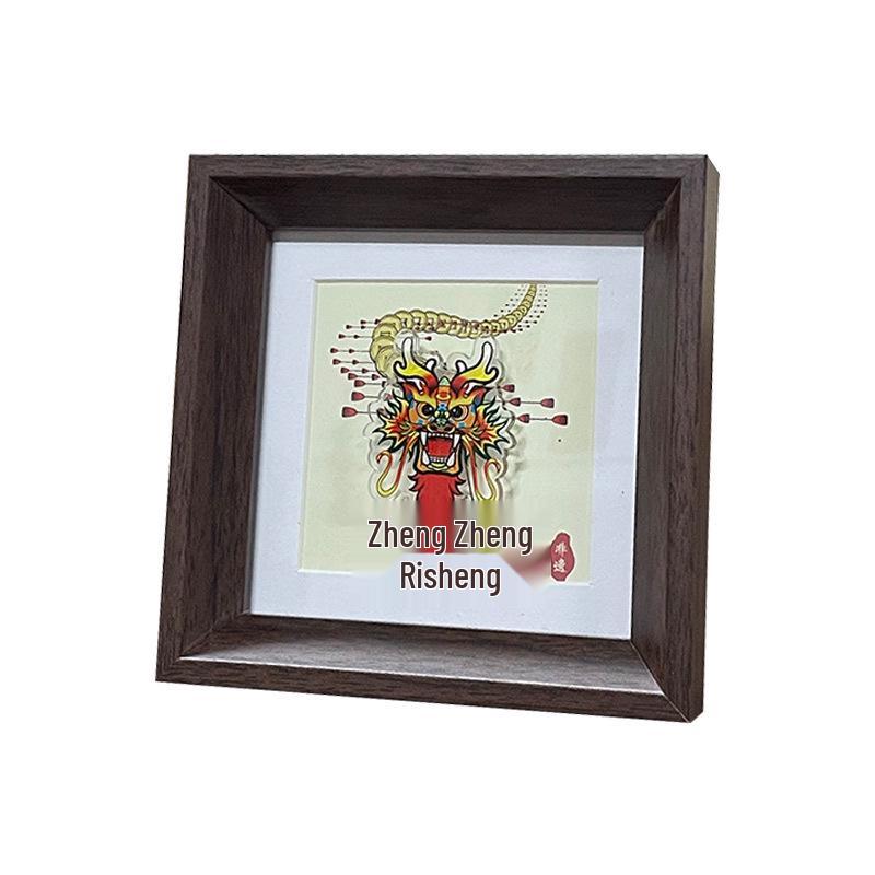Creative Swing Kite Photo Frame - Good Luck Gift for Travel, Inspired by Weifang Kite Tradition