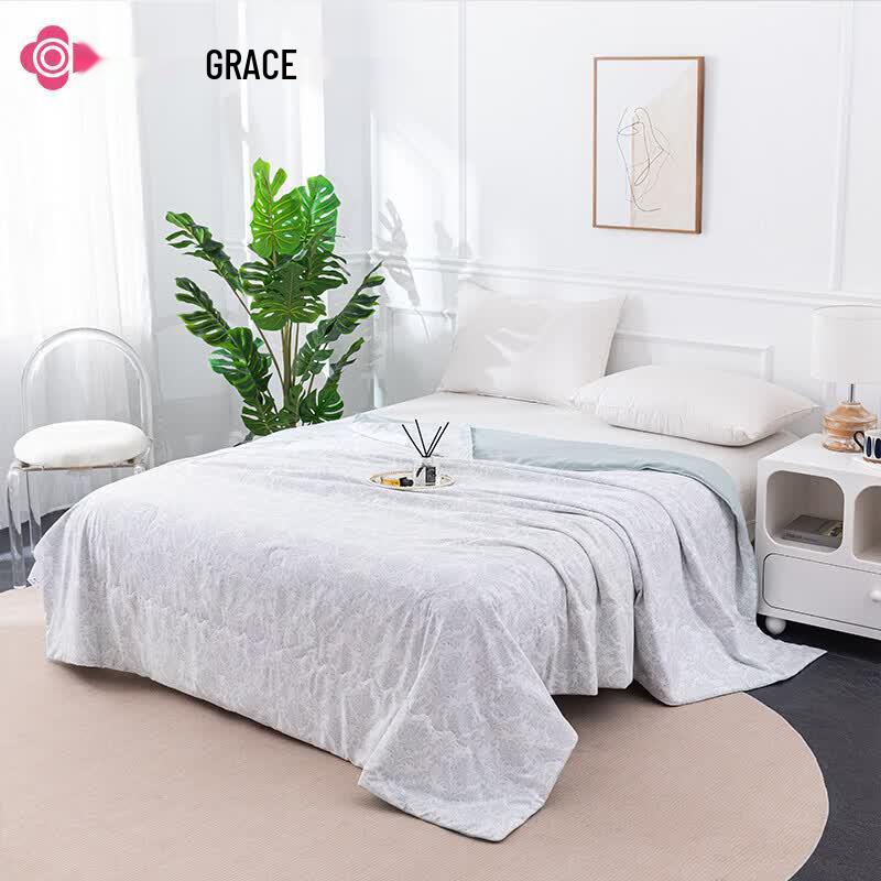 Летний легкий стеганый плед Grace 150cm*200cm