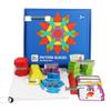 155-Piece Geometric Shape Tangram Puzzle Game for Early Childhood Education