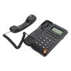 Desktop Telephone Big Button Corded Landline Telephone 16 Bit HD Screen Wired Phone for Home Hotel