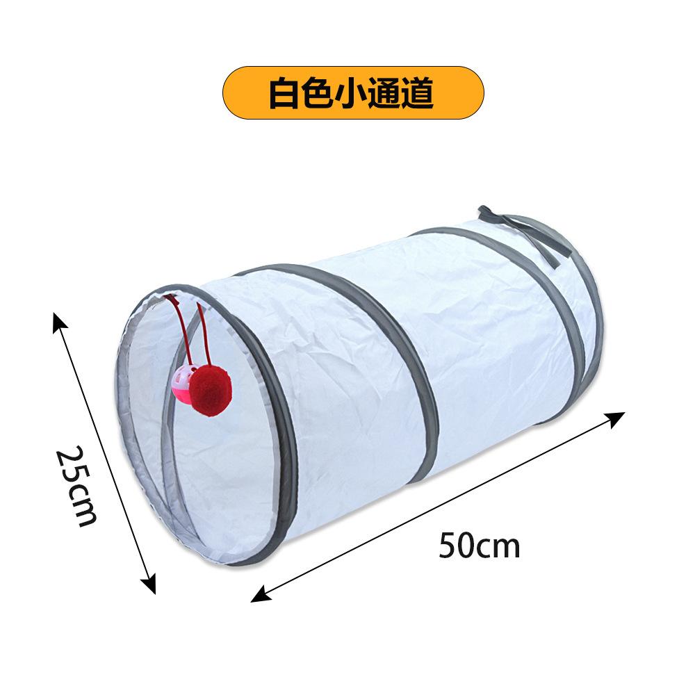 

Cats Tunnel Foldable Pet Cat Toys Kitten Pet Training Interactive Fun Toy Tunnel Bored For Puppy Kitten Rabbit Play Tunnel Tube