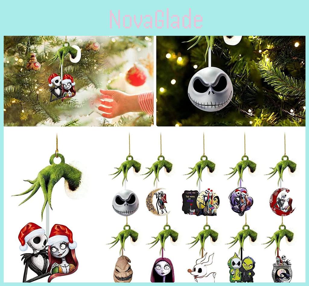 Nightmare Before Christmas Home Decor Tree Pendant