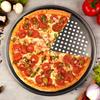 Yapışmaz Pizza Tepsisi Delikli Karbon Çelik Pizza Pişirme Tepsisi Fırın İçin Dayanıklı Paslanmaz Pizza Tepsisi Ev Mutfağı Restoran Isıya Dayanıklı Pizza