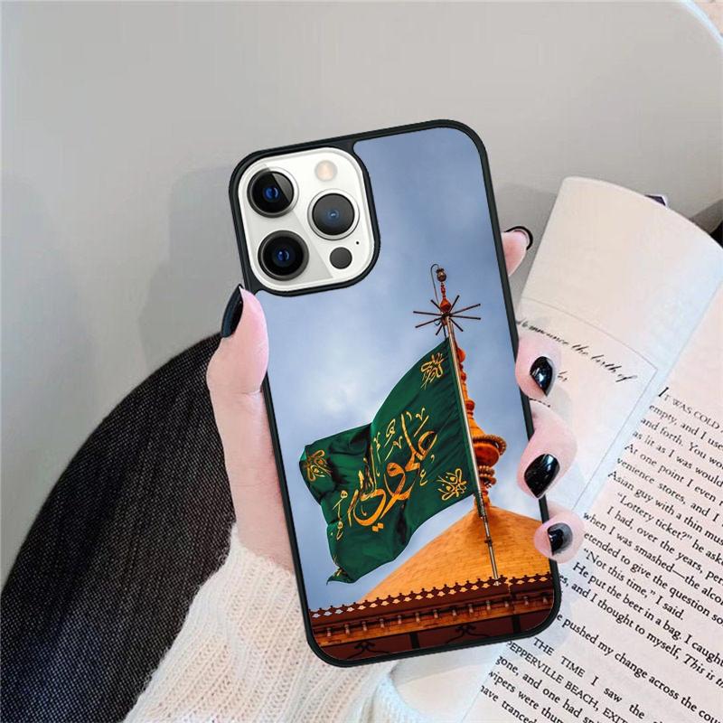 Mecca Imam Ali Islamic Shia Holy Phone Case For iPhone 17 Air 16 15 14 13 12 Pro Max Plus Max Cover Shell coque