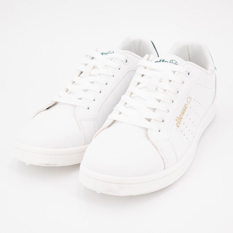 Baskets effet cuir avec détail coloré à lacets Homme ELLESSE