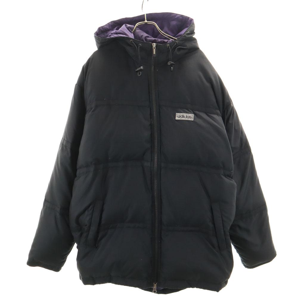 adidas 90s Old Down jacket M black Men's Used