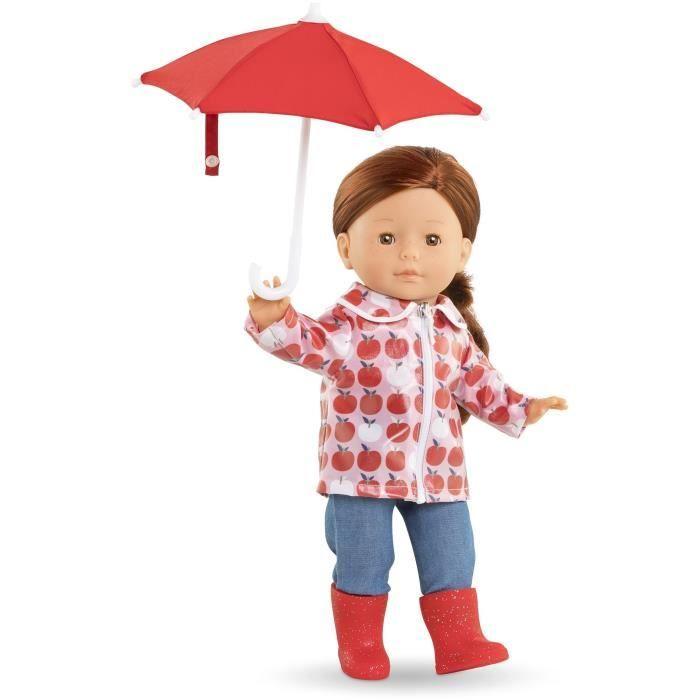 Coffret Jour De Pluie &amp; Accessoires - COROLLE - 3 accessoires - pour poupée 36cm Ma Corolle - dès 3 ans