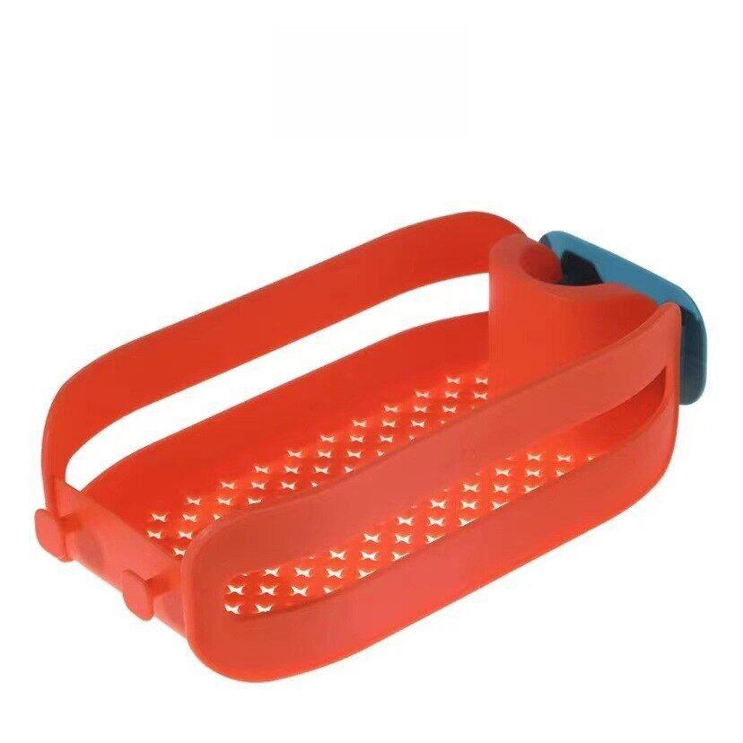

Drain Rack Sink Plastic Hanging Basket Racks Shelf Spout Holder Sponge Storage Kitchen Supplies Faucet Rack Kitchen Tools