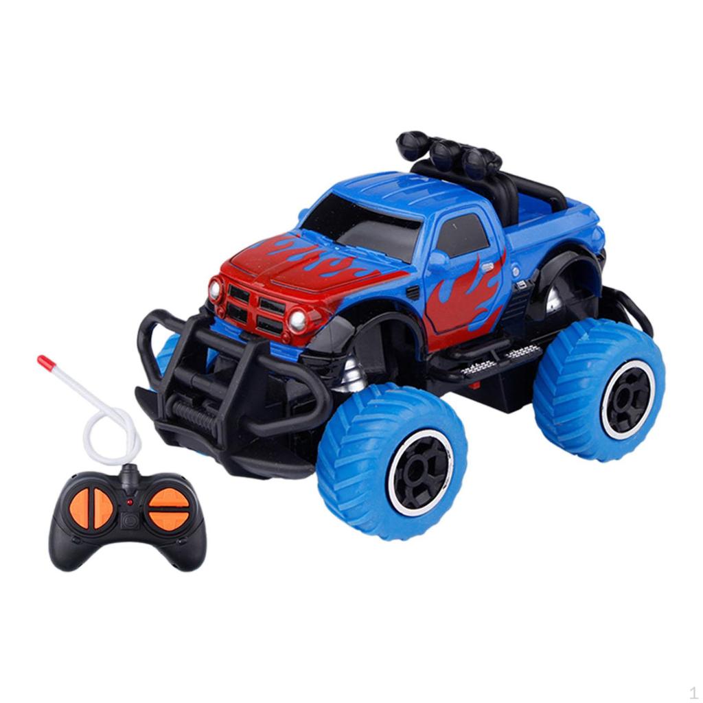 RC Car Waterproof Party Favor Drive System Off Roading Vehicle Boys Children Blue