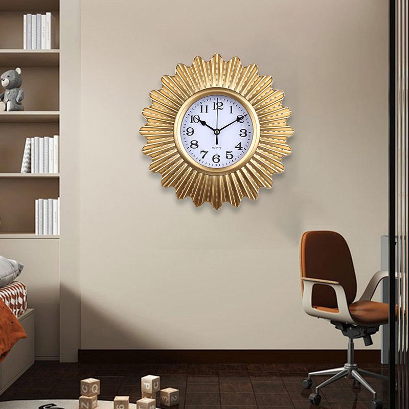 Original Clock Wall Clock Living Room Silent Home Simple Fashion Quartz Clock Wall Hanging