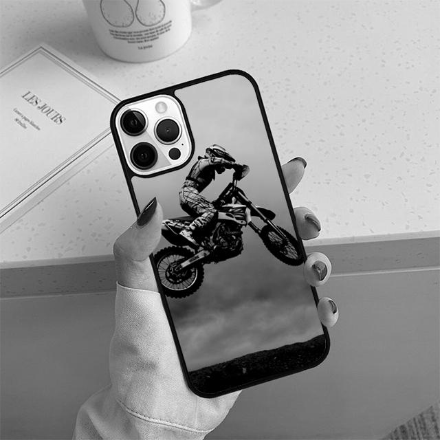 Freestyle Motocross Sport Phone Case For iPhone 17 Air 14 15 16 13 12 Cover For Apple Pro Max 6S Plus Coque