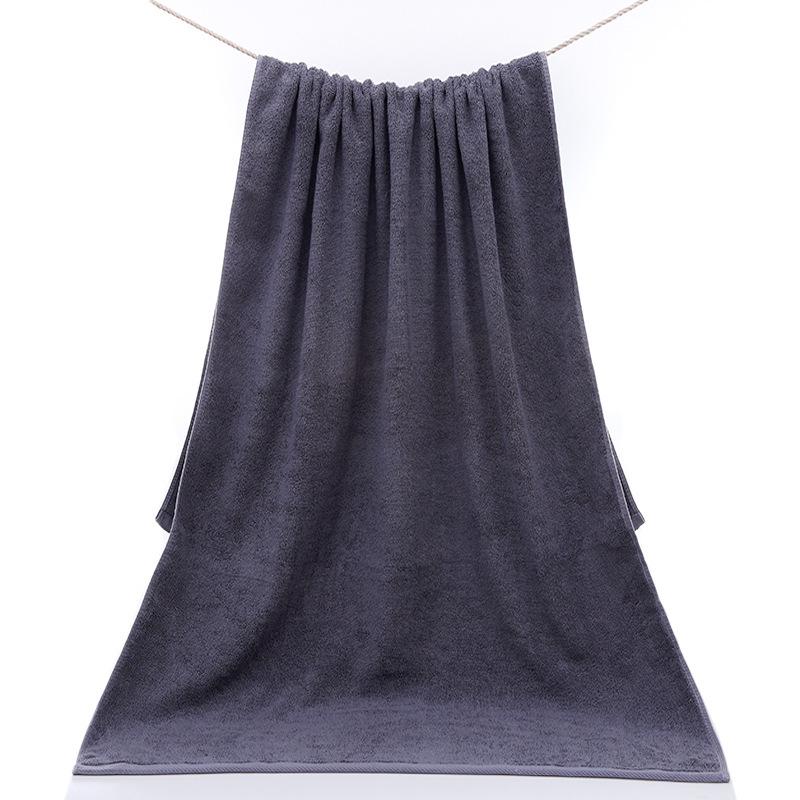 Flame Retardant Cotton Bath Towel for Therapy & Salon Use - Stain Resistant Dark Color