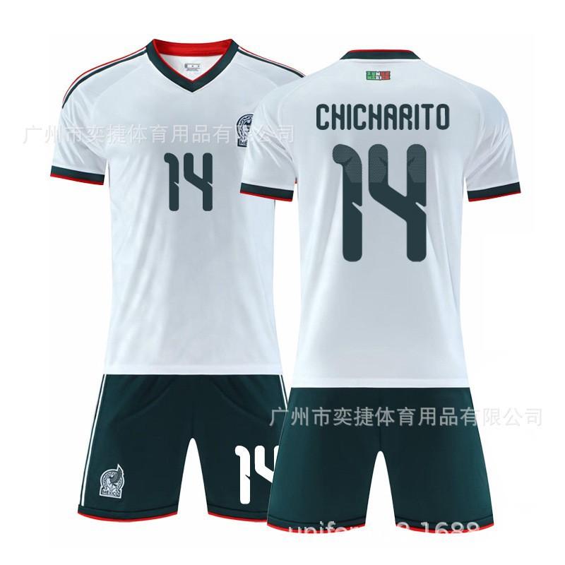 26 Mexico Wereldbeker Shirt Argentinië Duitsland Nee. 10 Portugal 7 Spanje België Voetbal