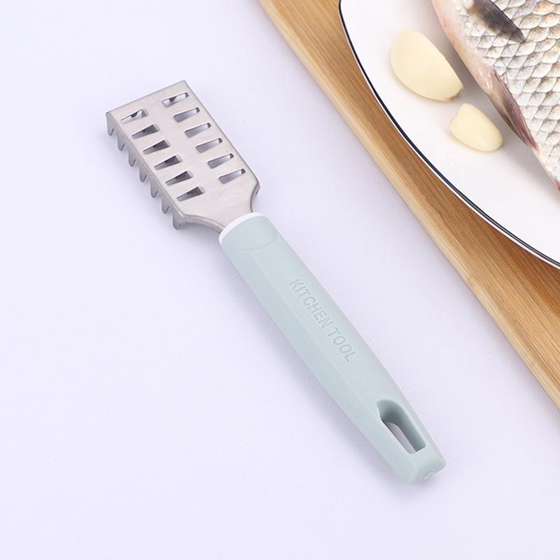 Stainless Steel Fish Scale Removal Tool Scaler Knife - Kitchen Fish Scale Brush Planer