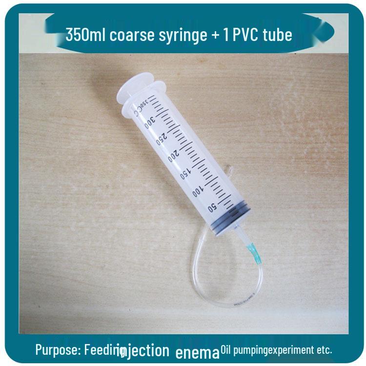 Sterile Veterinary Large Bore Syringe Needle Feeder Enema Device