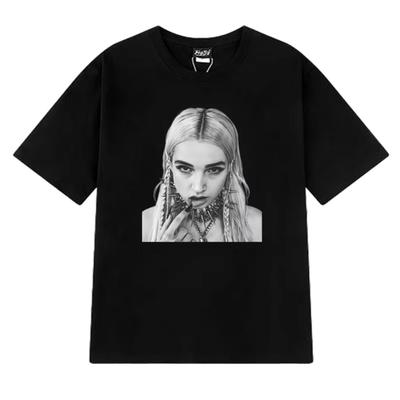 Gothic Poppy Bad Omens Graphic T Shirts Men Women Hip Hop Vintage Streetwear Unisex Cotton Oversized Short Sleeve Print T-shirt