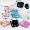 Fashion Charging Box Dust Guard Hard PC Protective Case Cover Bag Shell Marble Stone