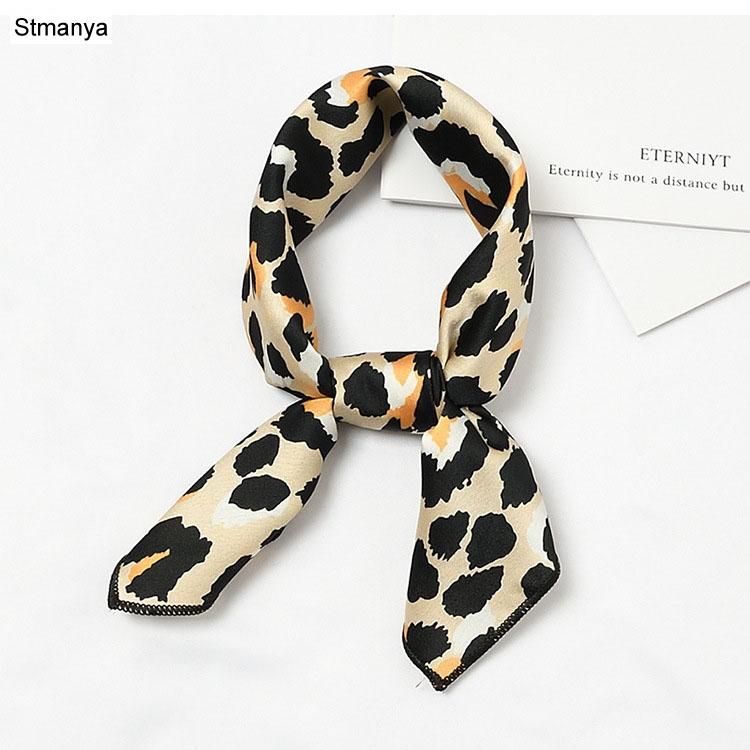 

Корейская версия 50x50 см шарфы маленький платок модная ручка сумка лента универсальная украшение стюардесса авиалинии шарф подарок на вечеринку 50X50cm