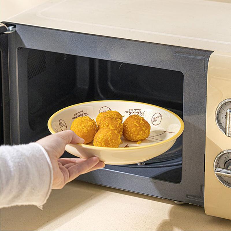 SHUNXIANG Ceramic tableware Cartoon pattern Ceramic Bowl & plate Underglaze Color Double Ear Soup Bowl Noodles Bowl Dining plate