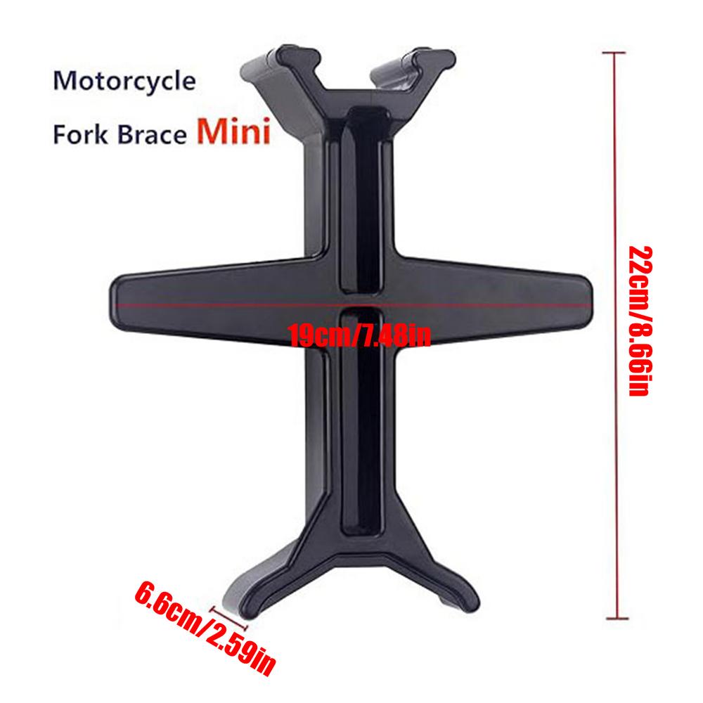 Motorrad Vordere Stoßdämpferabdeckung Kleine Halterung Gabelbrückenhalterung Gabel Schutz für Motorrad Gabelstrebe Stabilisator Motorrad