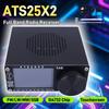 Professional ATS25X2 Full Band Radio Si4732 Receiver FM RDS SSB Aviation Band Type-C Charging BNC Antenna Port for HAM Radio