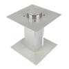 Heavy Duty Table Pedestal Telescopic Aluminum Alloy 310 To 720mm Adjustable Table Pedestal for RV Ya