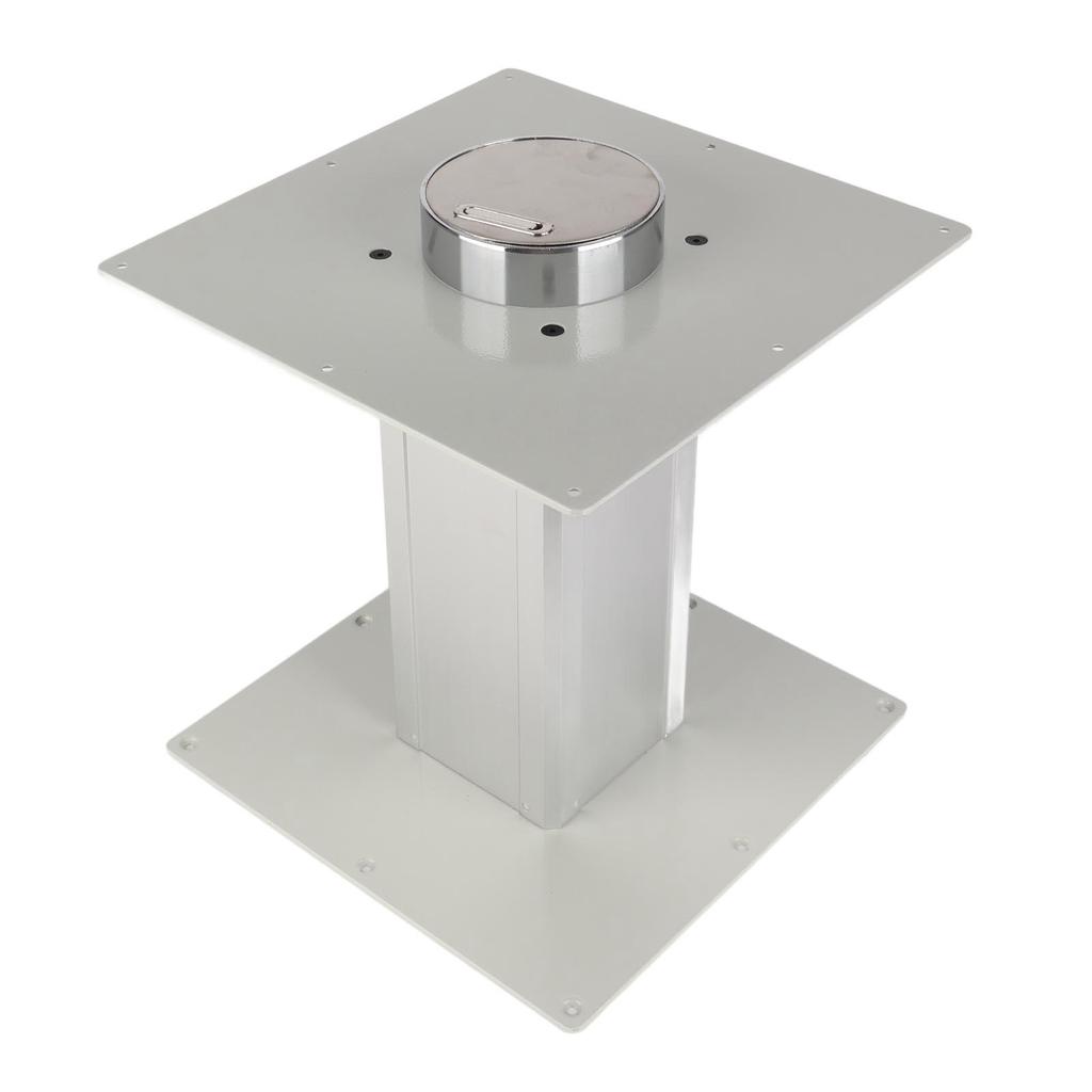 Heavy Duty Table Pedestal Telescopic Aluminum Alloy 310 To 720mm Adjustable Table Pedestal for RV Ya