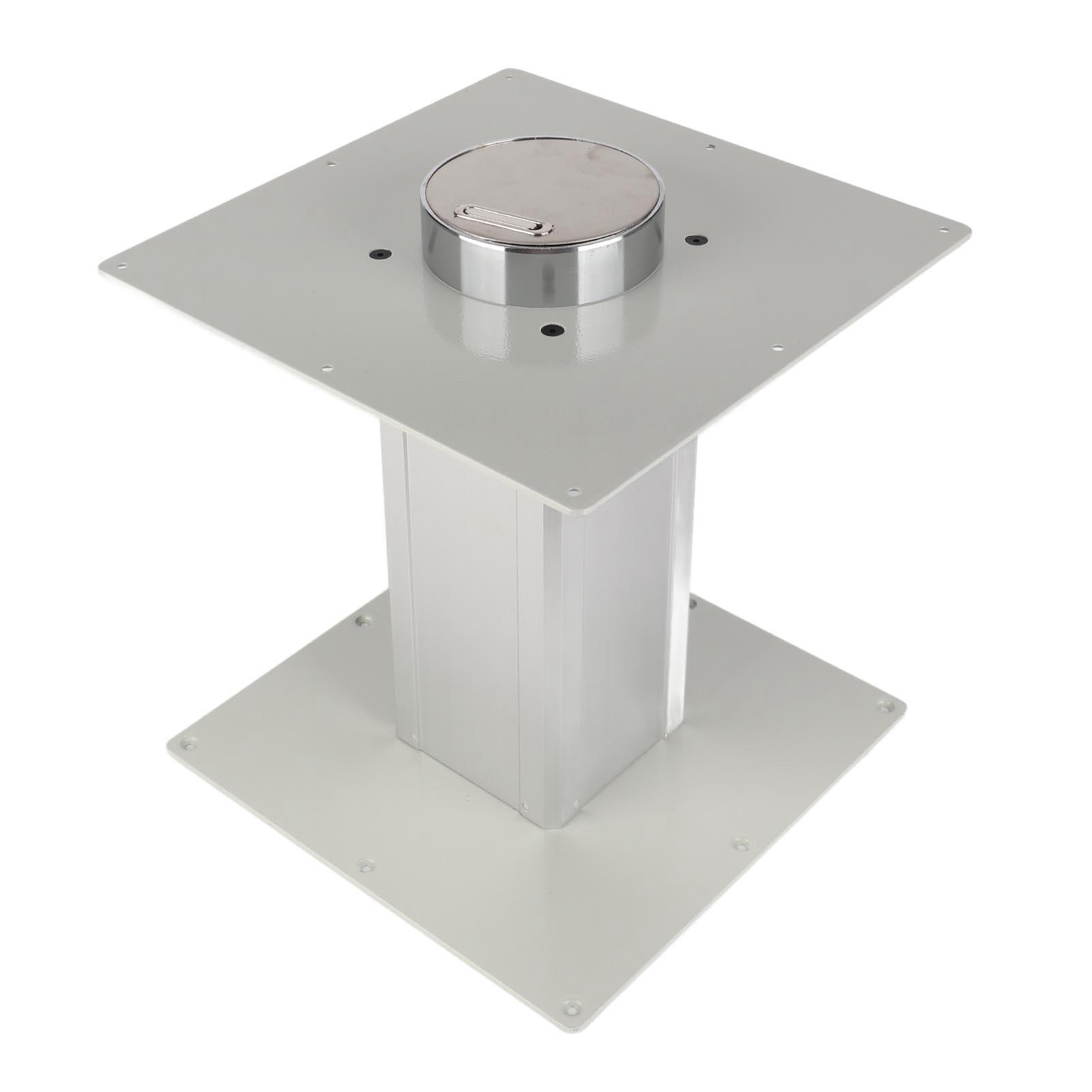 

Heavy Duty Table Pedestal Telescopic Aluminum Alloy 310 To 720mm Adjustable Table Pedestal for RV Yacht
