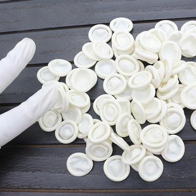 50/100/200 Stück Einweg-Latex-Gummi-Fingerspitzen-Sets Fingerspitzen-Schutzhandschuh