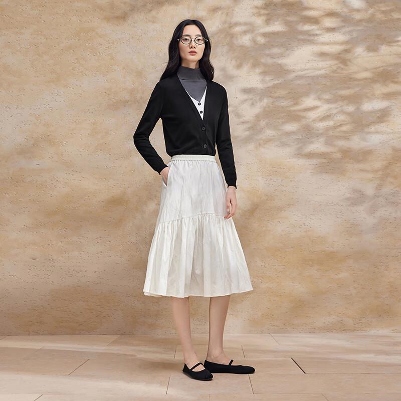 Women's French Style Faux Two-piece Knit Cardigan