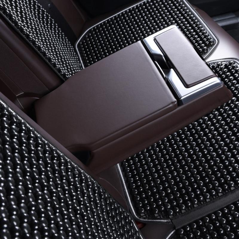 Ventilated Wooden Bead Chair Mat Color Option Durability Handmade Seat Pad Chair Cushion For Furniture Vehicle