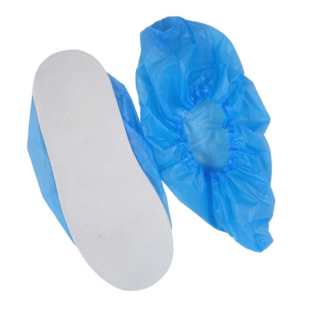 公式の 10 Pairs Of Disposable Shoe Covers Elastic Waterproof Bottom Anti
