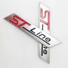 2 szt./zestaw metalowych naklejek z logo ST LINE, emblemat, odznaka na błotnik, naklejka na bok karoserii