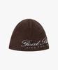 GOALSTUDIO Essential Jacquard Beanie-Dark Brown