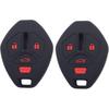 Key Fob Cover Case fits Mitsubishi Lancer Outlander Eclipse Galant Endeavor