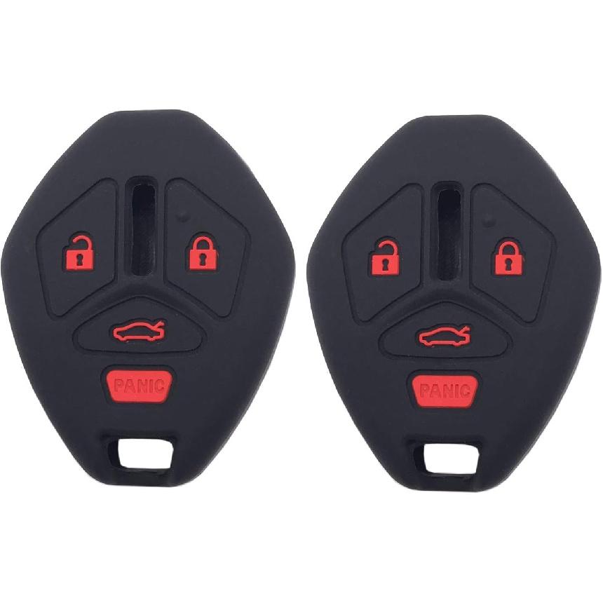Key Fob Cover Case fits Mitsubishi Lancer Outlander Eclipse Galant Endeavor
