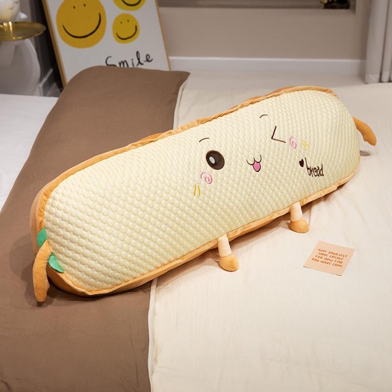 Bread Strip Pillow, Throw Pillow, Sofa Pillow, Bedside Cushion, Backrest Pillow, Waist Protection, Leg Pinch, Waist On Bed, Universal In All Seasons